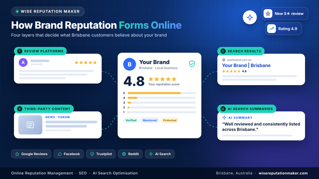 How Brand Reputation Forms Online